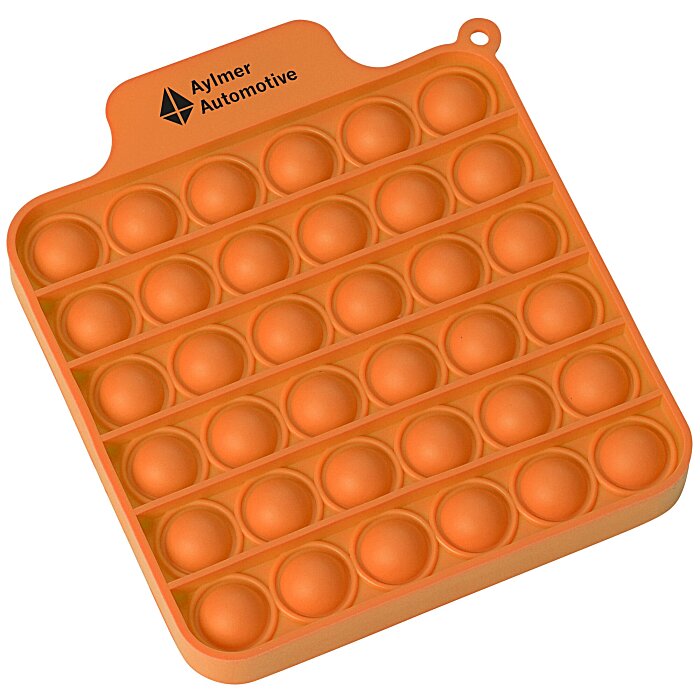 orange pop-it fidget toy