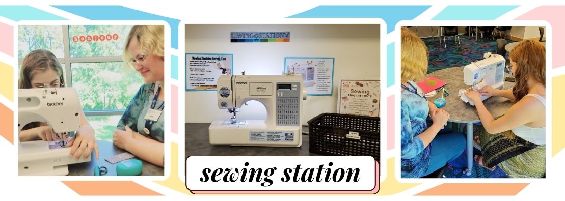 Sewing at Odenton Library  Anne Arundel County Public Library