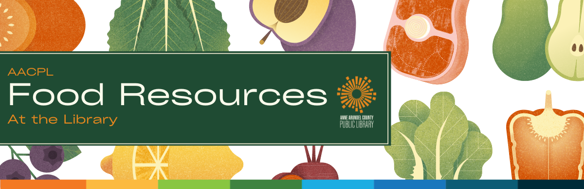 Food resources at the library banner