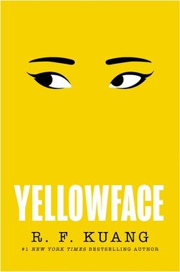 Yellow cover with eyes