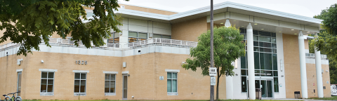 External view of library building