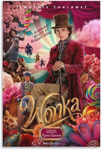 Wonka movie poster.