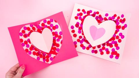 paper valentine cards