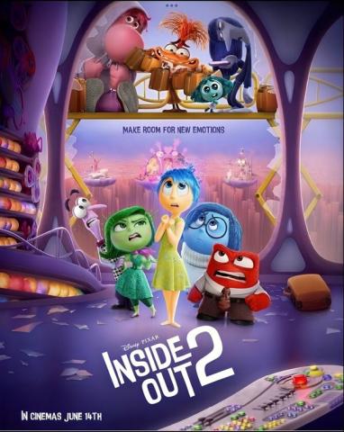 Inside out 2 movie poster