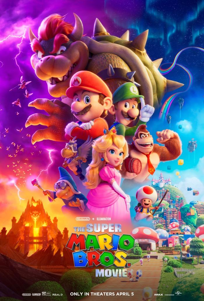 The Super Mario Bros. Movie movie poster.