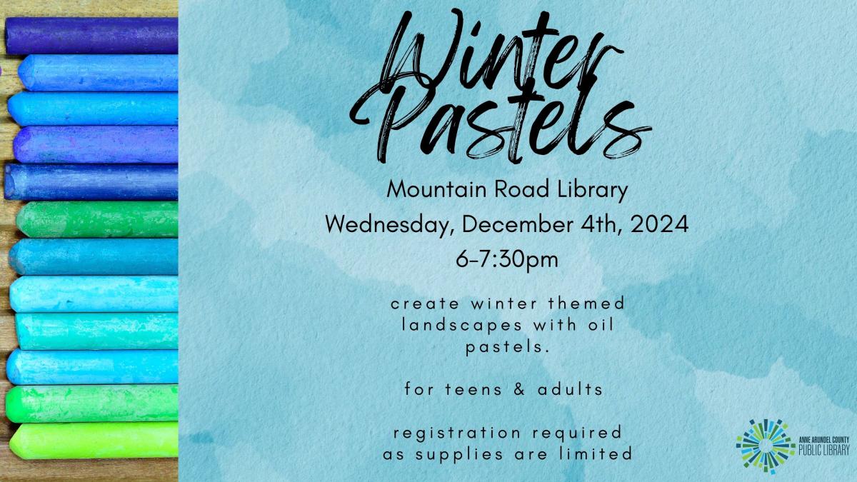 Winter Pastels at Mountain Road Library