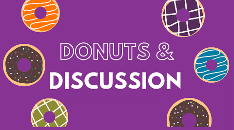 Donuts and Discussions graphic