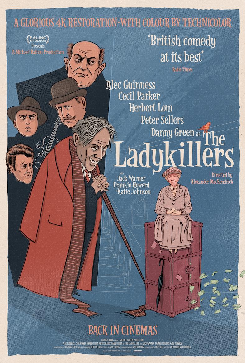 Movie poster of The Ladykillers